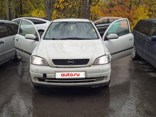 2001 Opel Astra G, белый, 150000 рублей, вид 1