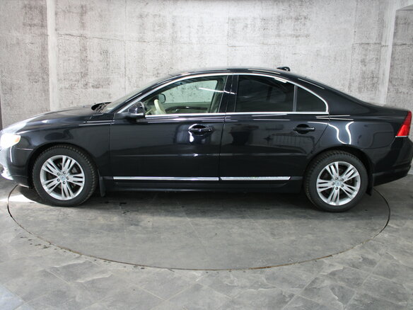 2011 Volvo S80 II Рестайлинг, чёрный - вид 4