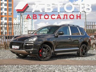 2008 Porsche Cayenne Turbo I Рестайлинг (957), чёрный, 969000 рублей, вид 1