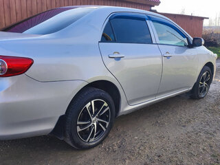 2012 Toyota Corolla X (E140, E150) Рестайлинг, серебристый, 1350000 рублей, вид 5