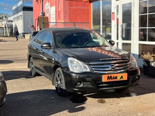 2014 Nissan Almera III (G15), чёрный, 549000 рублей, вид 2