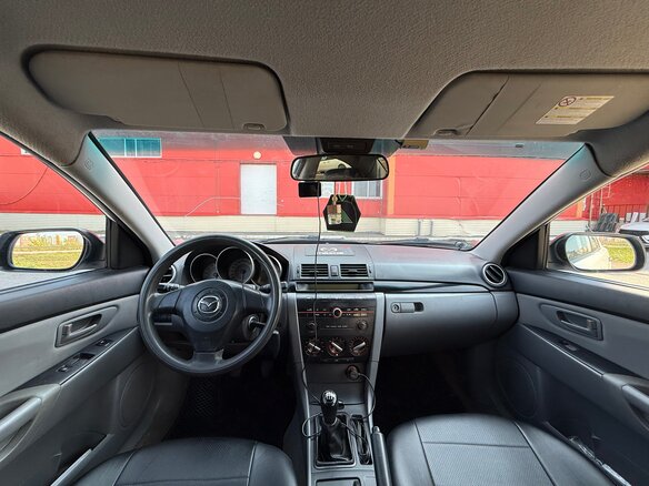 2008 Mazda 3 I (BK) Рестайлинг, белый, 519000 рублей - вид 7