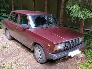 2007 Lada (ВАЗ) 2107, пурпурный, 160000 рублей, вид 3