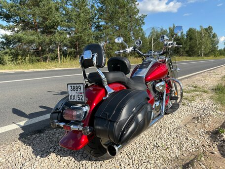 2006 Suzuki Boulevard C90, красный, 600000 рублей, вид 4