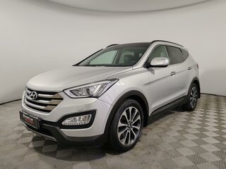 2012 Hyundai Santa Fe III, серебристый, 1649000 рублей, вид 1