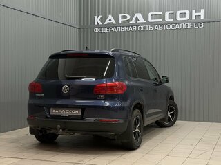 2014 Volkswagen Tiguan I Рестайлинг, синий, 1599000 рублей, вид 2