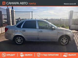 2012 Lada (ВАЗ) Granta I, серебристый, 210000 рублей, вид 5