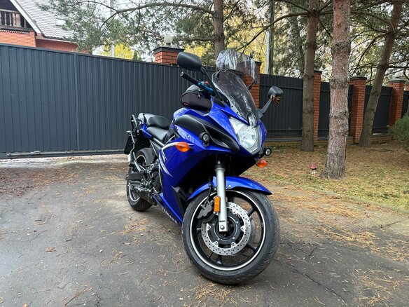 2009 Yamaha XJ6 (FZ6R), синий, 510000 рублей - вид 6