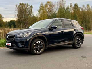 2016 Mazda CX-5 I Рестайлинг, синий, 1930000 рублей, вид 2