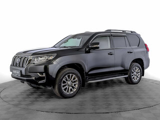 2019 Toyota Land Cruiser Prado 150 Series Рестайлинг 2, чёрный, 5705000 рублей, вид 1