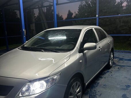 2008 Toyota Corolla X (E140, E150), серебристый, 680000 рублей, вид 1