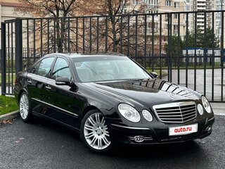 2008 Mercedes-Benz E-Класс 230 III (W211, S211) Рестайлинг, чёрный, 1390000 рублей, вид 2