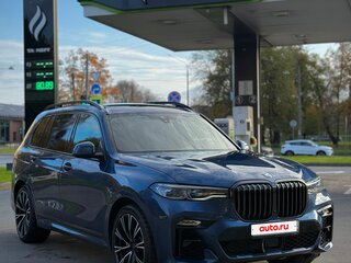 2021 BMW X7 40d I (G07), синий, 6650000 рублей, вид 1