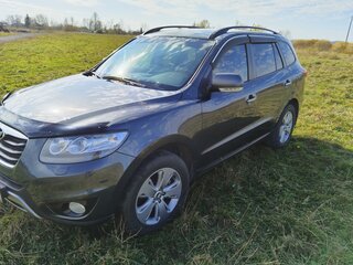 2012 Hyundai Santa Fe II Рестайлинг, серый, 1275000 рублей, вид 1