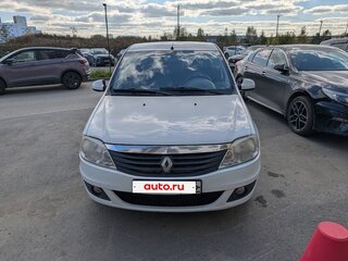 2012 Renault Logan I Рестайлинг, белый, 599000 рублей, вид 1