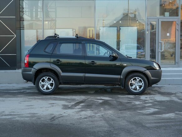 2006 Hyundai Tucson I, зелёный, 720000 рублей - вид 3