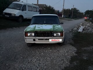 1998 Lada (ВАЗ) 2107, белый, 90000 рублей, вид 5