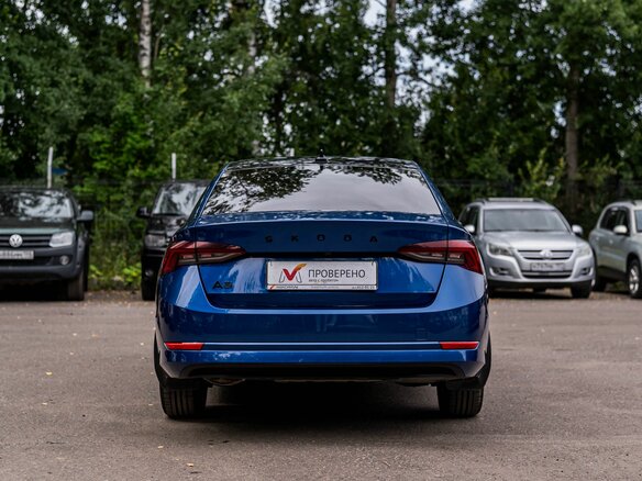 2021 Skoda Octavia IV (A8), синий - вид 3