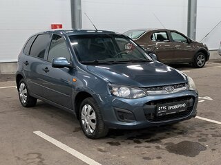 2014 Lada (ВАЗ) Kalina II, синий, 450000 рублей, вид 3