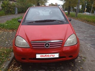 1999 Mercedes-Benz A-Класс 140 I (W168), красный, 245000 рублей, вид 2