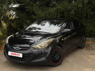 2014 Hyundai Elantra V (MD) Рестайлинг, чёрный, 720000 рублей, вид 1