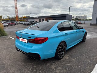 2019 BMW M5 Competition VI (F90), голубой, 9700000 рублей, вид 5