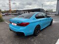 2019 BMW M5 Competition VI (F90), голубой, 9700000 рублей - вид 4