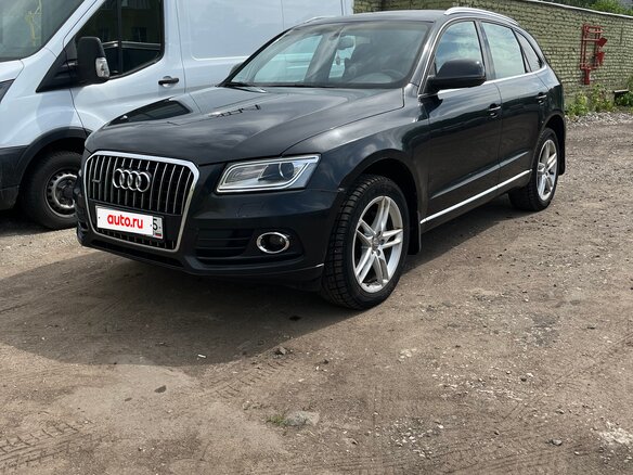 2012 Audi Q5 I (8R) Рестайлинг, чёрный