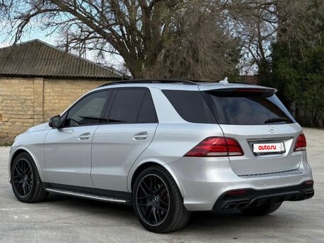 2016 Mercedes-Benz GLE AMG 63 AMG I (W166), серебристый, 3750000 рублей, вид 5