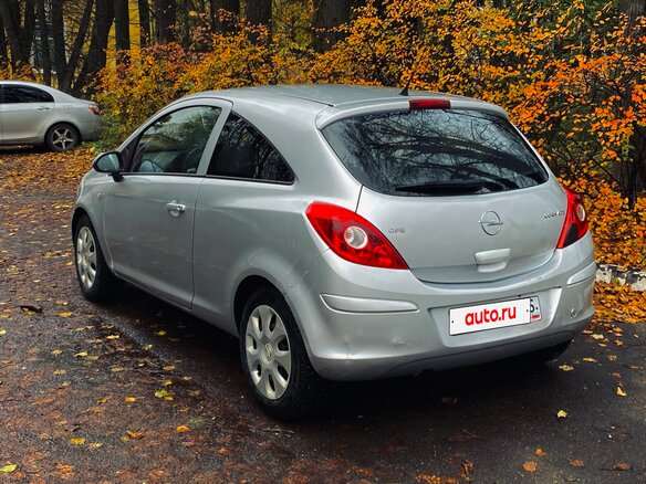 2008 Opel Corsa D, серебристый, 260000 рублей - вид 3