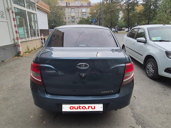 2014 Lada (ВАЗ) Granta I, синий, 300000 рублей - вид 1