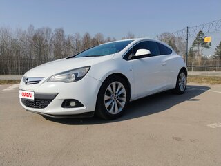 2012 Opel Astra GTC J Рестайлинг, белый, 880000 рублей, вид 3