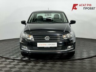 2019 Volkswagen Polo V Рестайлинг, чёрный, 1490000 рублей, вид 3