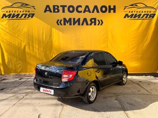 2012 Lada (ВАЗ) Granta I, чёрный, 210000 рублей, вид 5