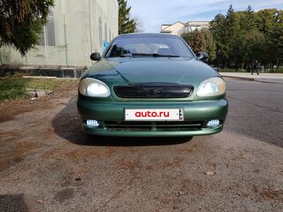 2008 Chevrolet Lanos I, зелёный, 115000 рублей, вид 2
