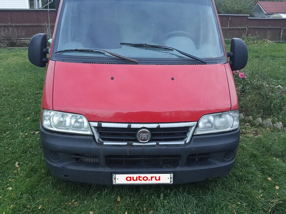 2008 Fiat Professional Ducato, красный, 640000 рублей