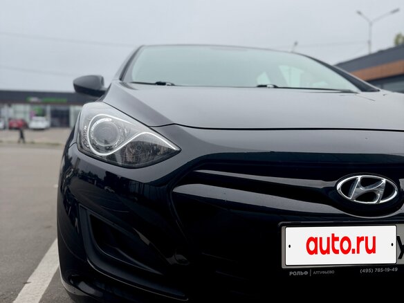 2013 Hyundai i30 II, чёрный - вид 7