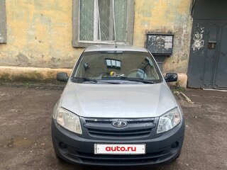 2013 Lada (ВАЗ) Granta I, серебристый, 200000 рублей, вид 2