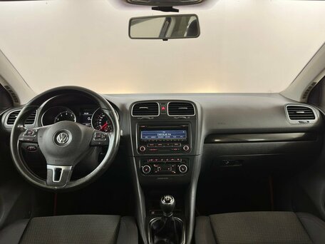 2012 Volkswagen Golf VI, чёрный, 730000 рублей, вид 5