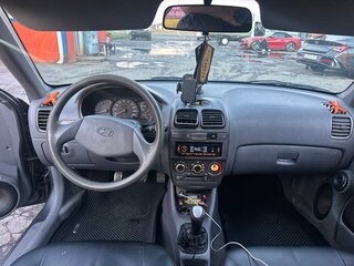 2004 Hyundai Accent ТагАЗ II, серый, 320000 рублей, вид 2