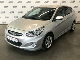 2013 Hyundai Solaris I, серебристый, 650000 рублей, вид 1