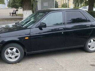 2007 Lada (ВАЗ) Priora I, чёрный, 270000 рублей, вид 1