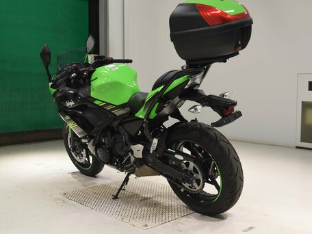2019 Kawasaki Ninja 650, зелёный, 680000 рублей, вид 3