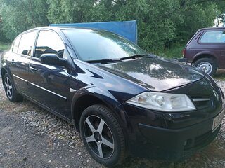 2008 Renault Megane II Рестайлинг, синий, 455000 рублей, вид 4