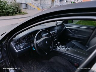 2013 BMW 5 серии 520i VI (F10/F11/F07), чёрный, 1650000 рублей, вид 4