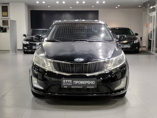 2013 Kia Rio 4-speed III, чёрный, 870000 рублей, вид 2