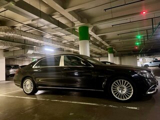 2018 Mercedes-Benz Maybach S-Класс 450 I (X222) Рестайлинг, чёрный, 6200000 рублей, вид 4
