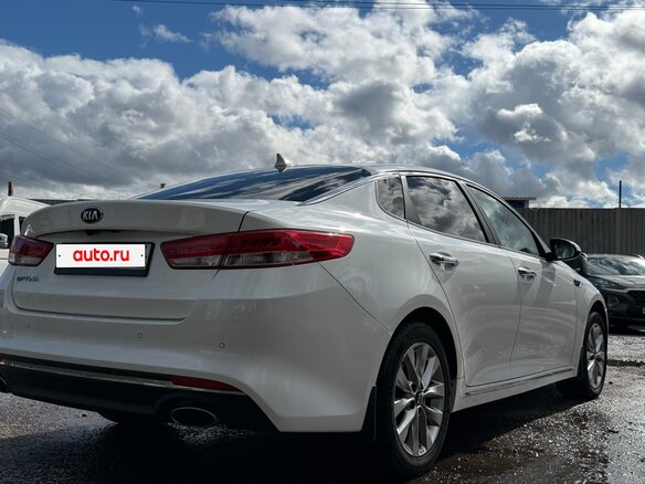 2016 Kia Optima IV, белый, 1395000 рублей - вид 5