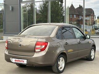 2017 Lada (ВАЗ) Granta I, коричневый, 399000 рублей, вид 5