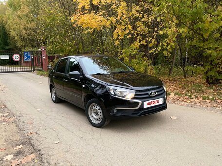 2020 Lada (ВАЗ) Granta I Рестайлинг, чёрный, 699999 рублей, вид 3